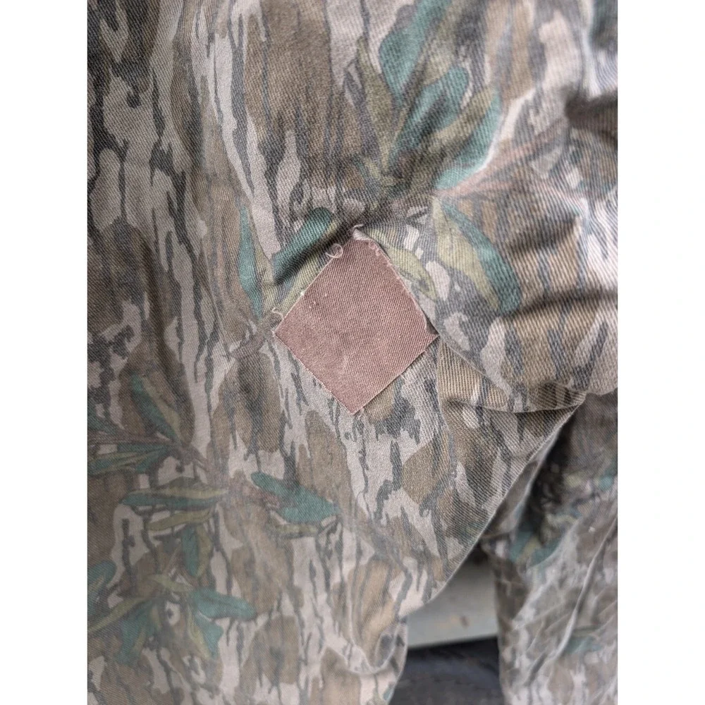 Vintage Mossy Oak Made In USA Treestand Camo Coveralls Men's Large Reg